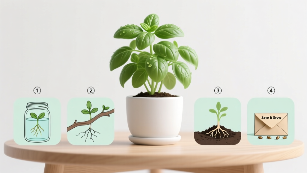 Basil Propagation: 4 Foolproof Ways (2026)