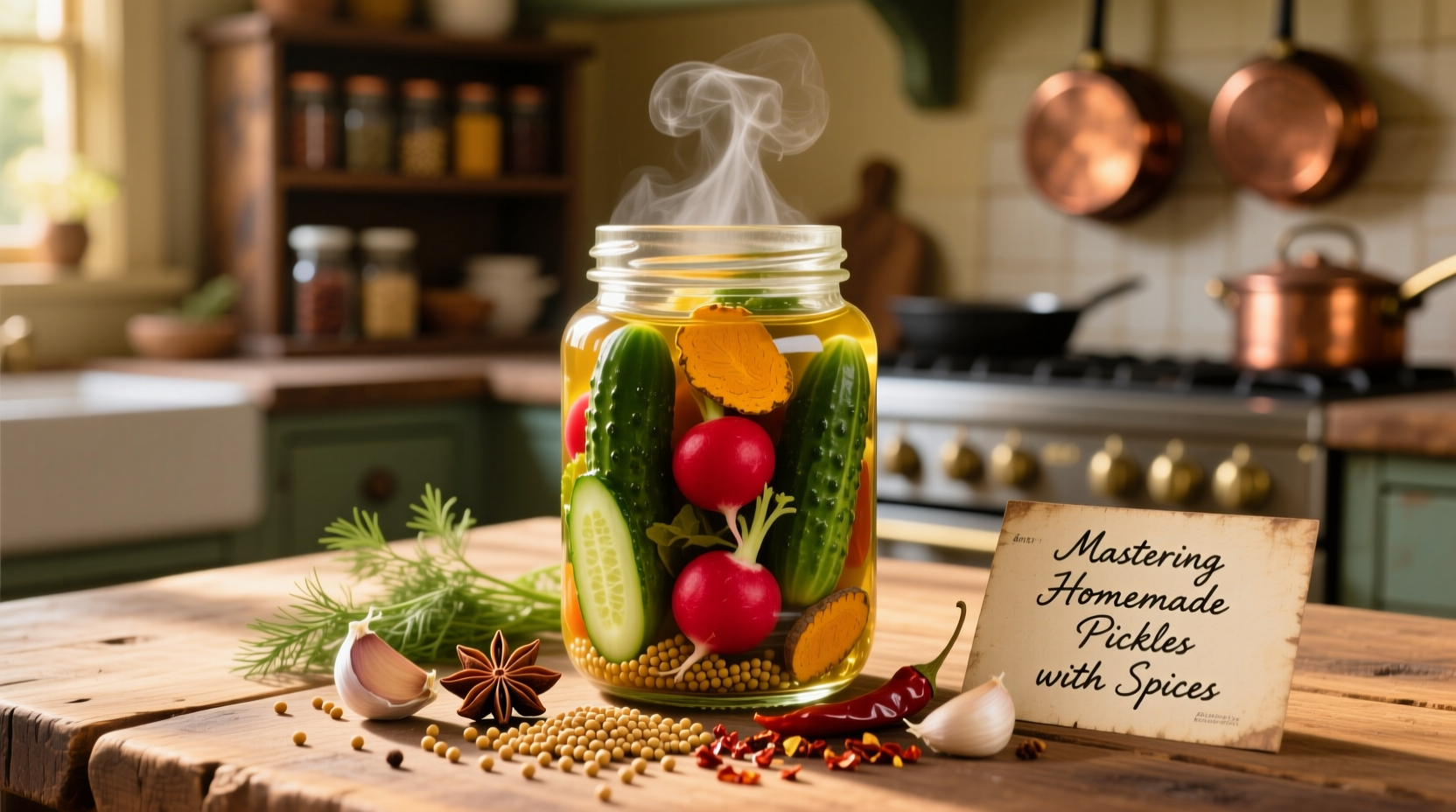 mastering homemade pickles with spices a flavorful guide