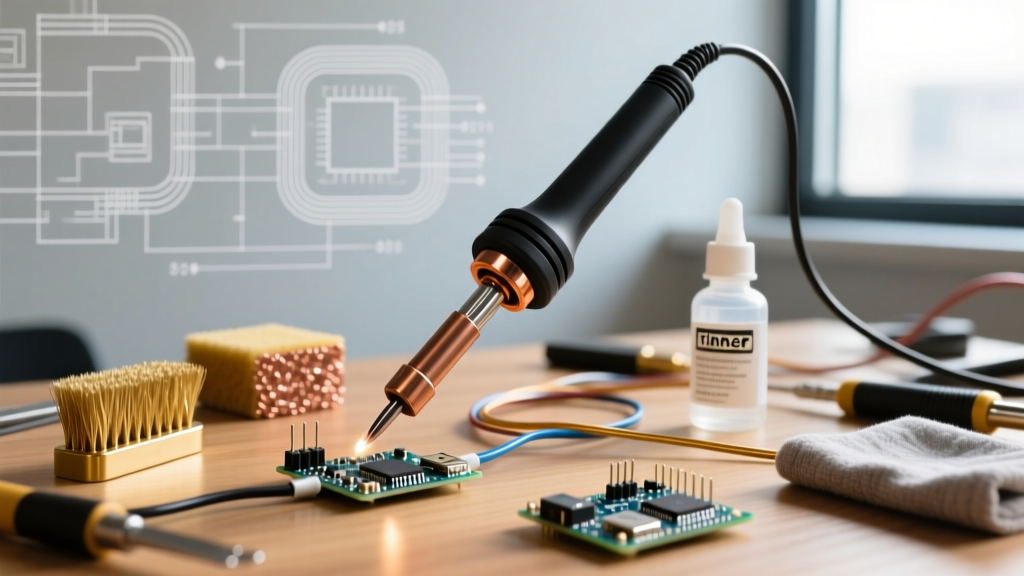 Selecting the Right Tool for Soldering Iron Tip Maintenance & Care