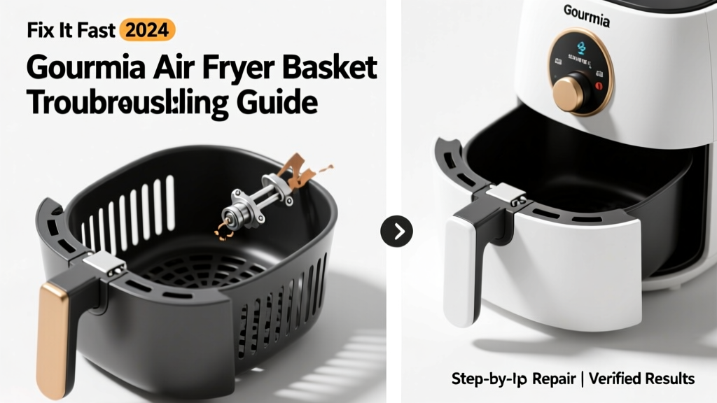 Gourmia Air Fryer Basket Stuck? Fix It Fast (2024 Guide)
