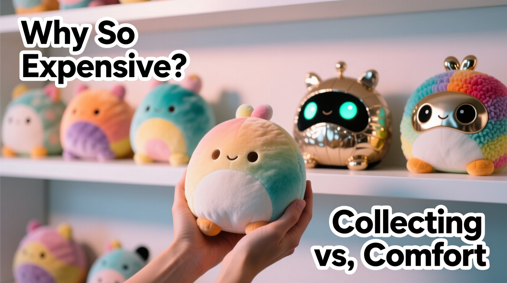 why are squishmallows so expensive collecting vs comfort