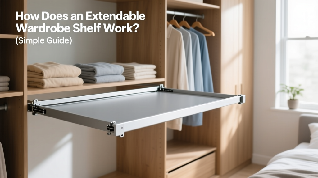 How Does an Extendable Wardrobe Shelf Work? (Simple Guide)
