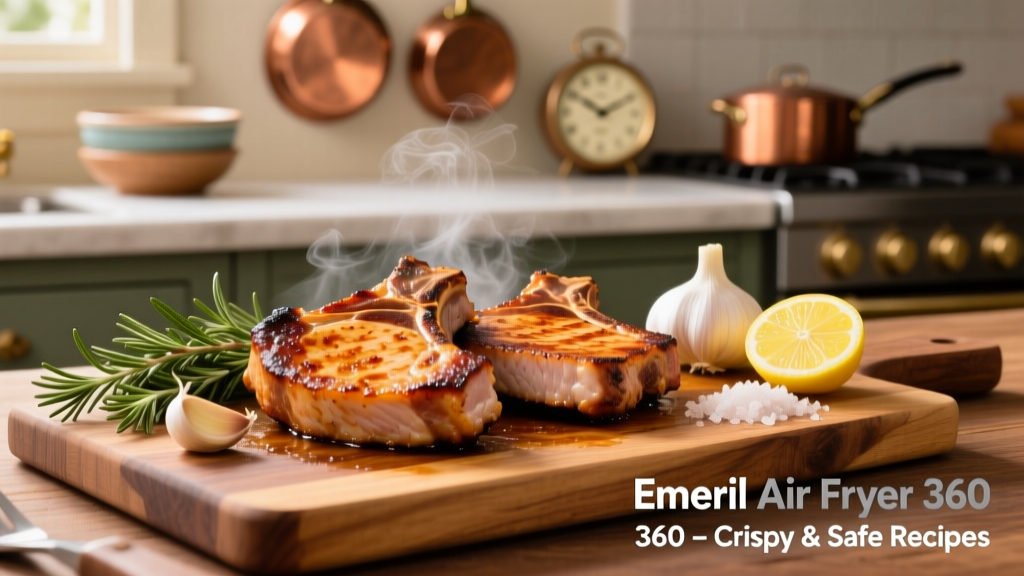 Emeril Air Fryer 360 Pork Chops: Crispy & Safe