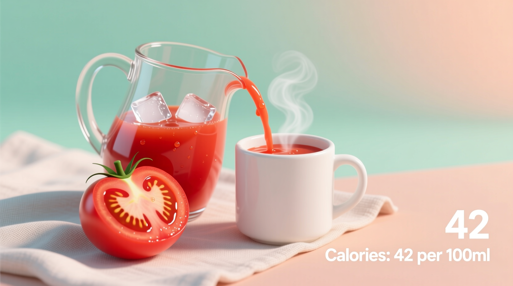 Tomato Juice Calories: 41 Per 8oz Serving (Nutrition Facts)