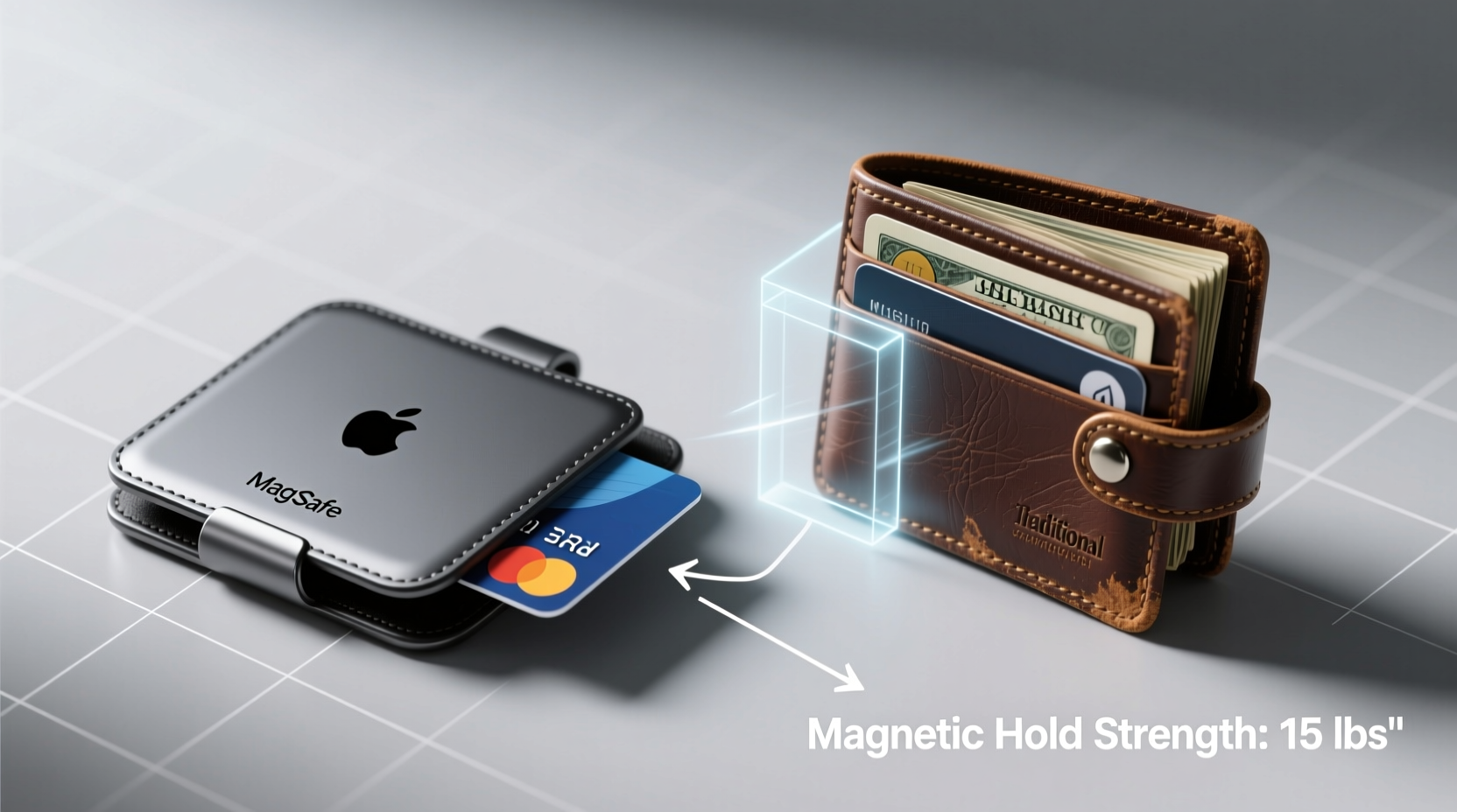 magsafe wallet vs traditional wallet is the magnetic hold actually secure