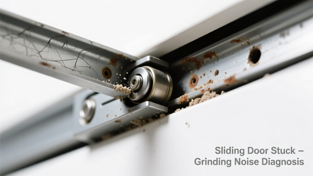 Sliding Door Stuck Making Grinding Noise: Quick Diagnosis
