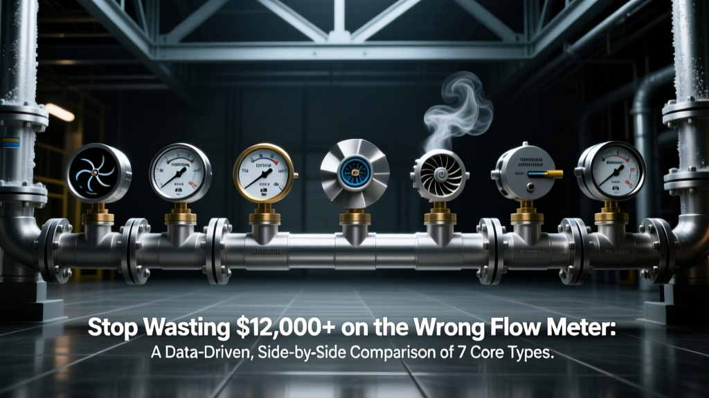 Flow Meter Comparison: 7 Types, Real Accuracy & Cost Data