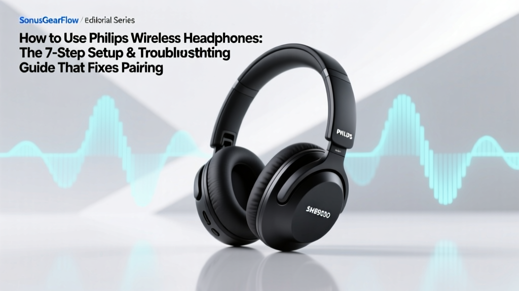 Philips Wireless Headphones: Setup & Troubleshooting