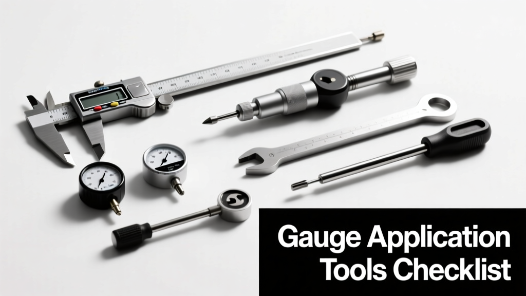 Gauge Application Tools Checklist: Precision Calibration for Professional Audio Stereo Systems