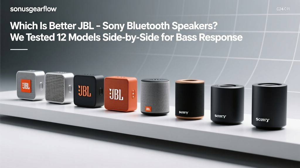 JBL vs Sony Bluetooth Speakers: Real-World 2026 Test