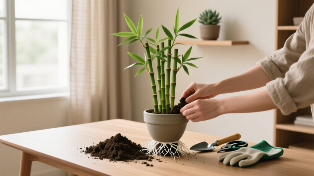 Indoor Bamboo Repotting Guide: Science-Backed Steps