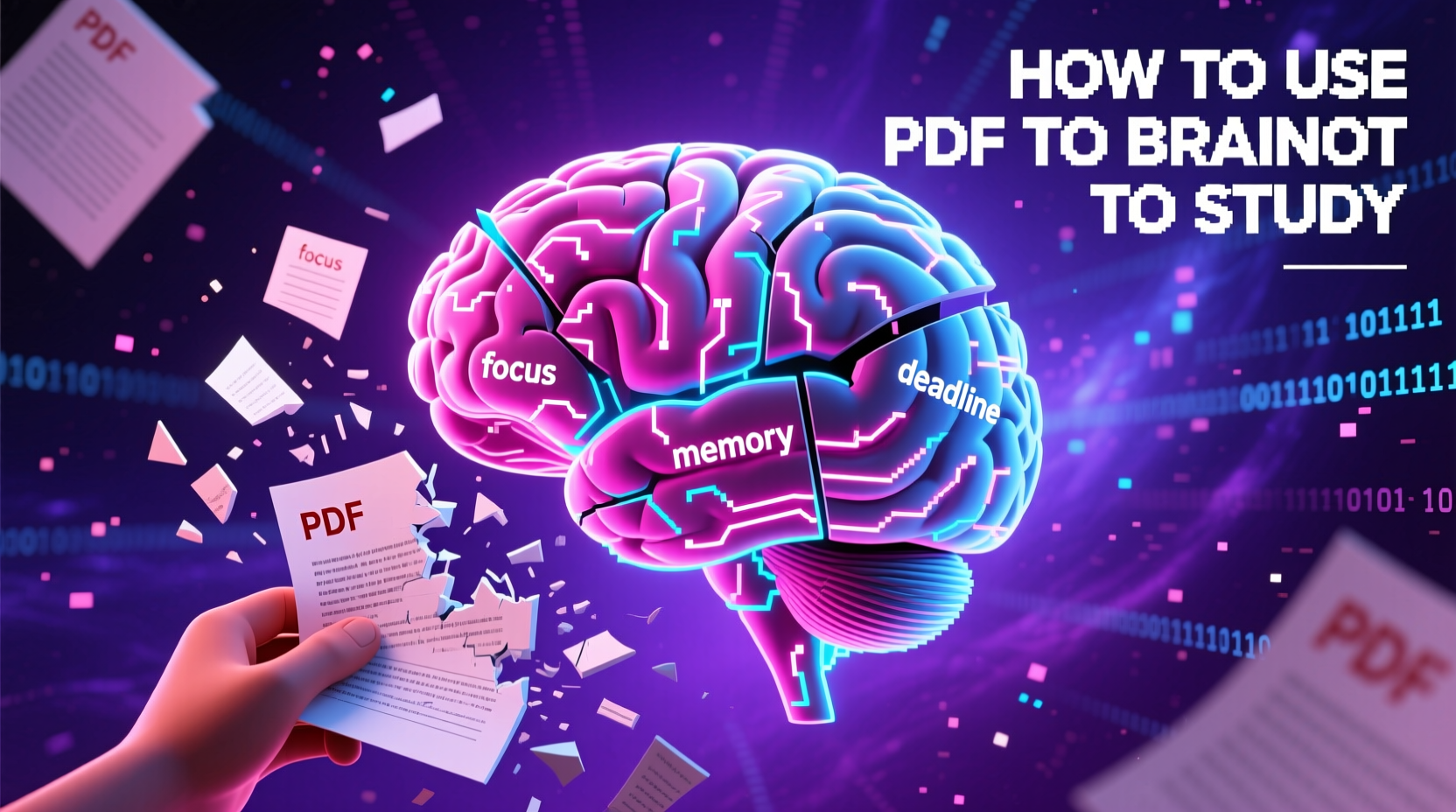 how to use pdf to brainrot to study