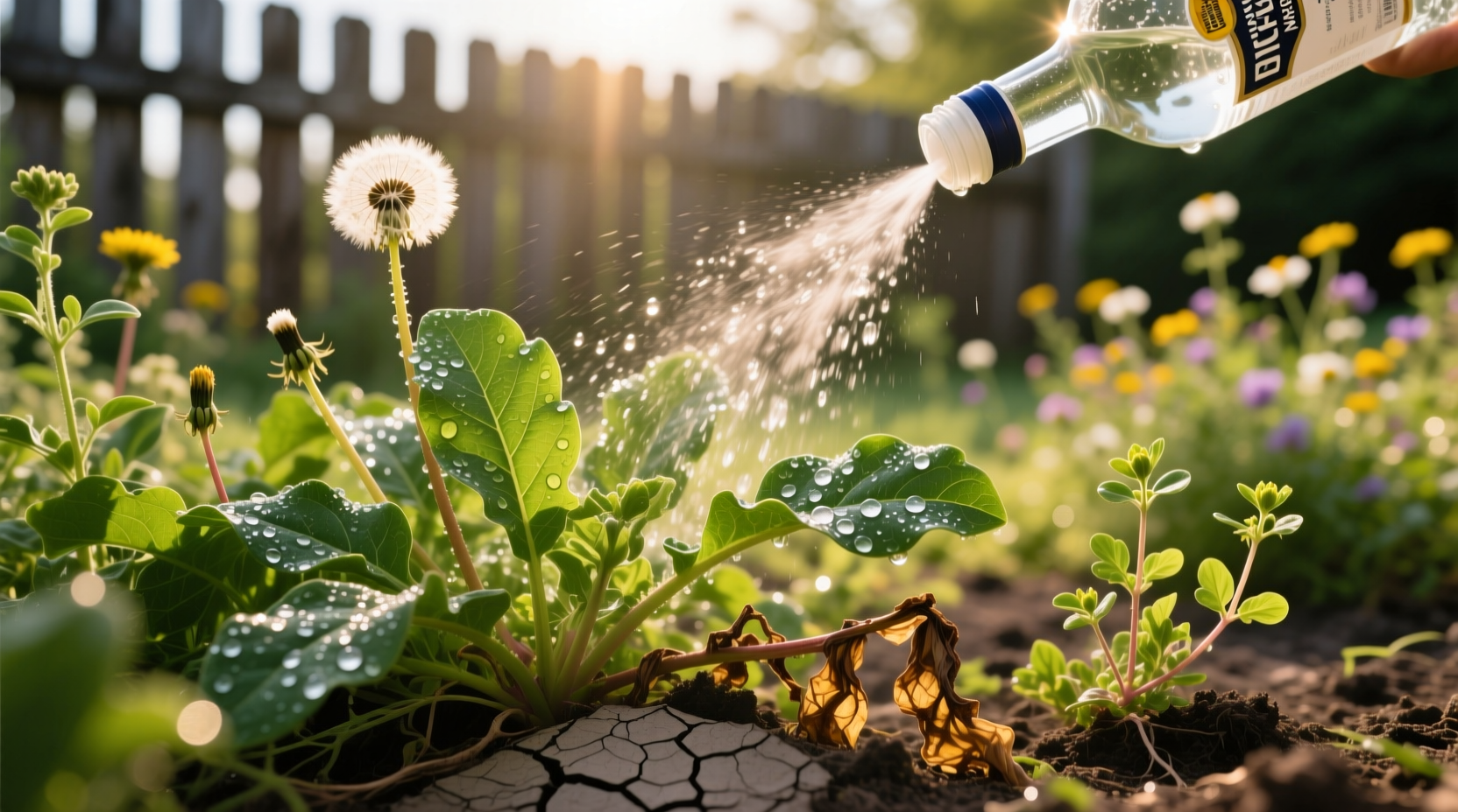 kill broadleaf weeds with vodka to avoid using harsh ch