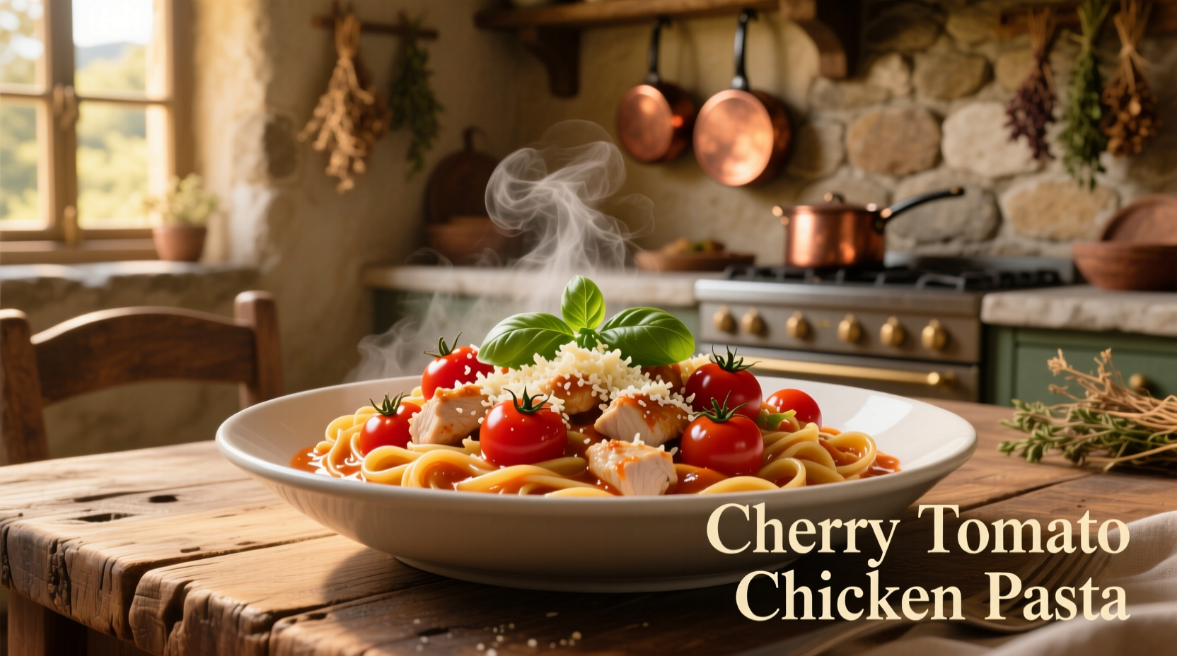 Cherry Tomato Chicken Pasta: 20-Minute Weeknight Dinner