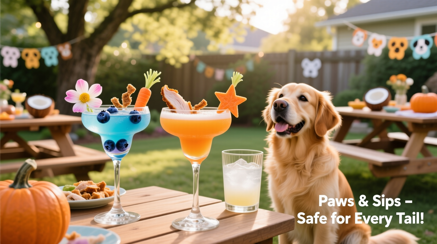 pet-safe party drinks are non-alcoholic mocktails safe for dogs