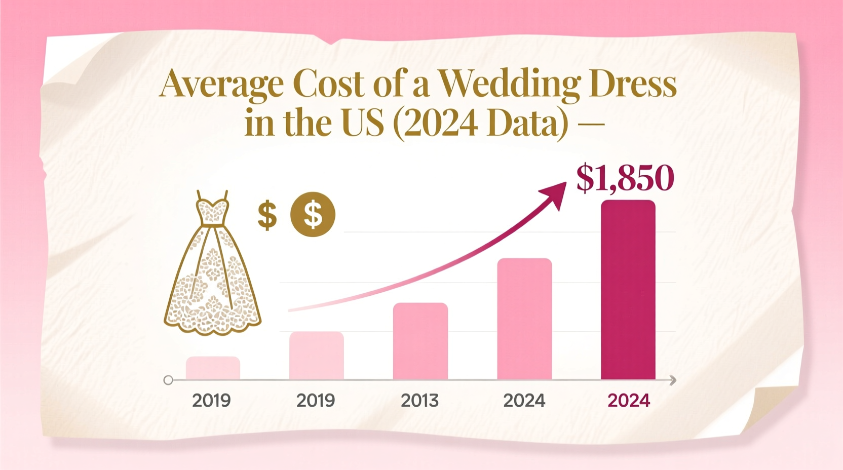 what is the average cost of a wedding dress