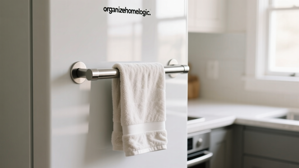 Magnetic Towel Bar on Refrigerator? Yes — Here’s How