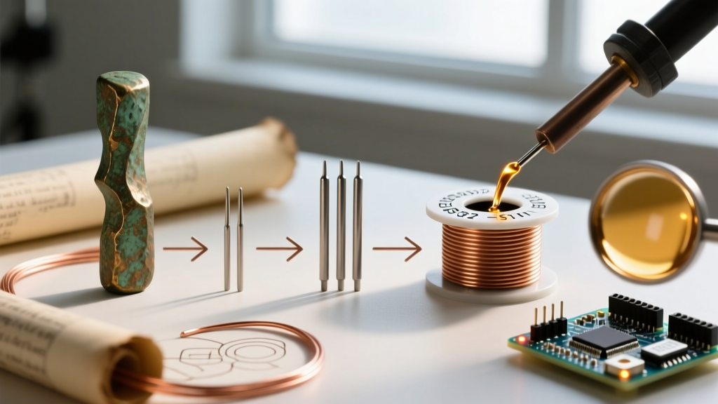 History of the Rod for Soldering: Bronze Age to Modern Electronics