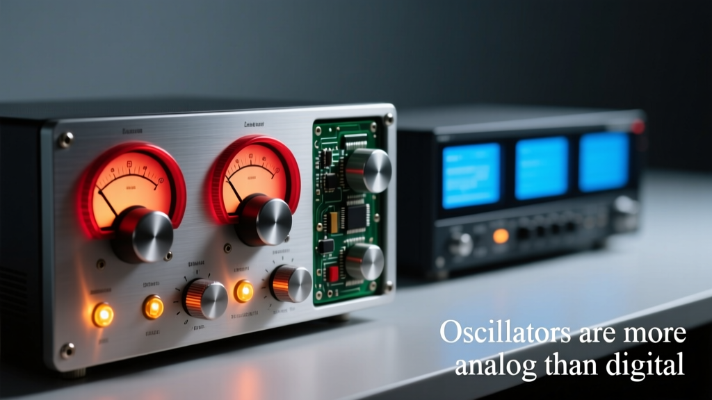 Oscillators Are More Analog Than Digital: Why Timing Devices Defy Binary Thinking