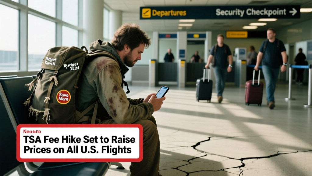 TSA Fee Hike Set To Raise Prices on All U.S. Flights: What Budget Travelers Need to Know Now