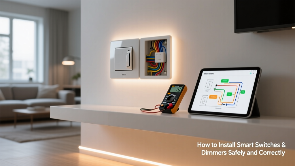 How to Install Smart Switches & Dimmers Safely and Correctly
