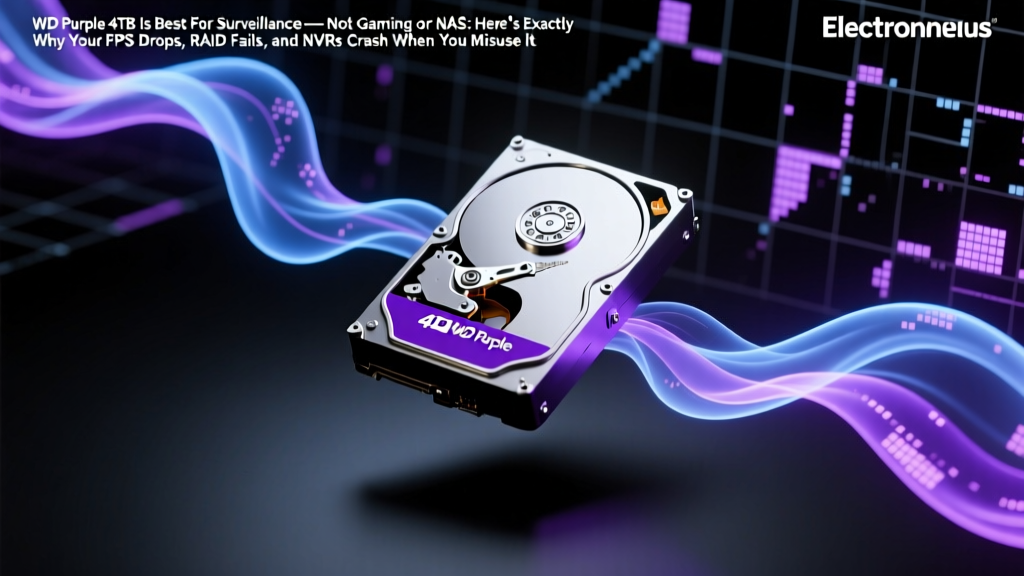 WD Purple 4TB Is Best For Surveillance — Not Gaming or NAS: Here’s Exactly Why Your FPS Drops, RAID Fails, and NVRs Crash When You Misuse It