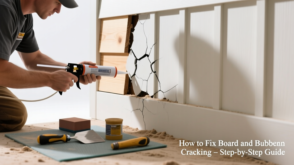 How to Fix Board and Batten Cracking on Exterior Walls