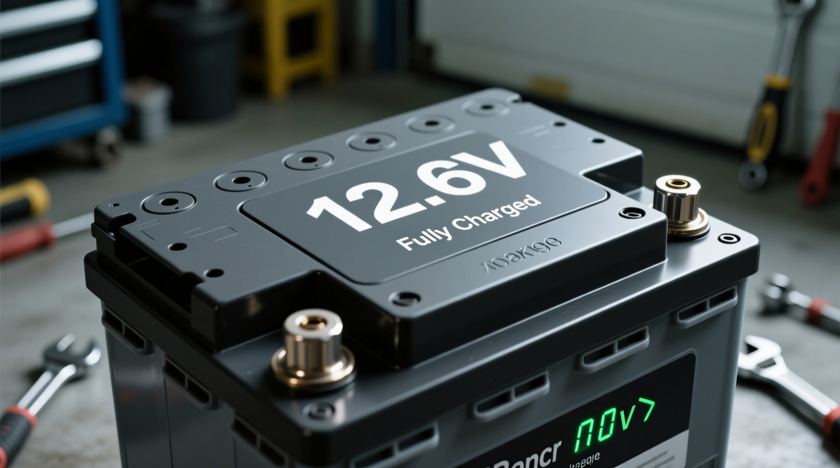 how many volts a car battery should have