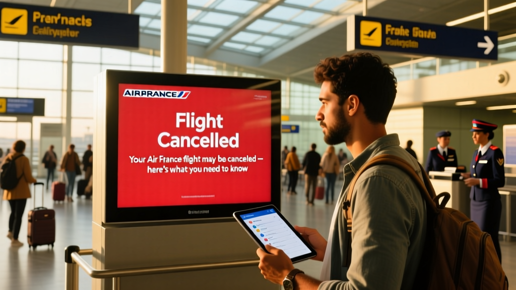 Your Air France Flight May Be Canceled: Here’s What You Need to Know