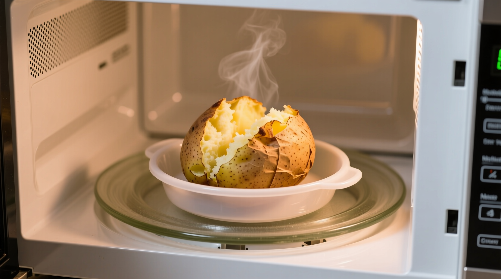 Microwave Jacket Potato Time: Exact Minutes by Size