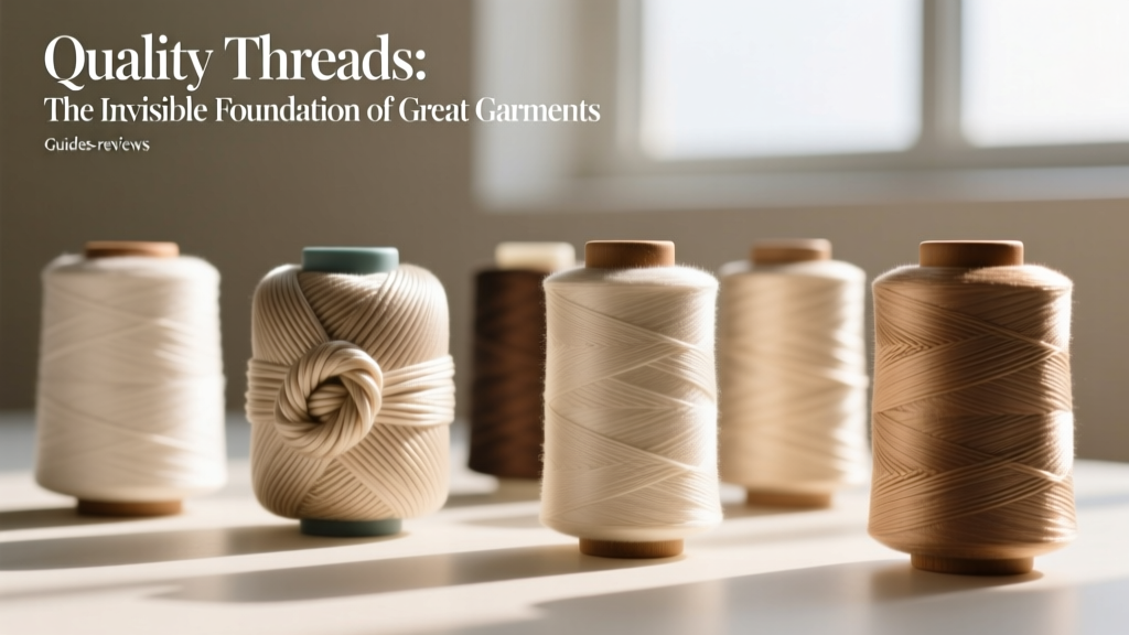Quality Threads: The Invisible Foundation of Great Garments