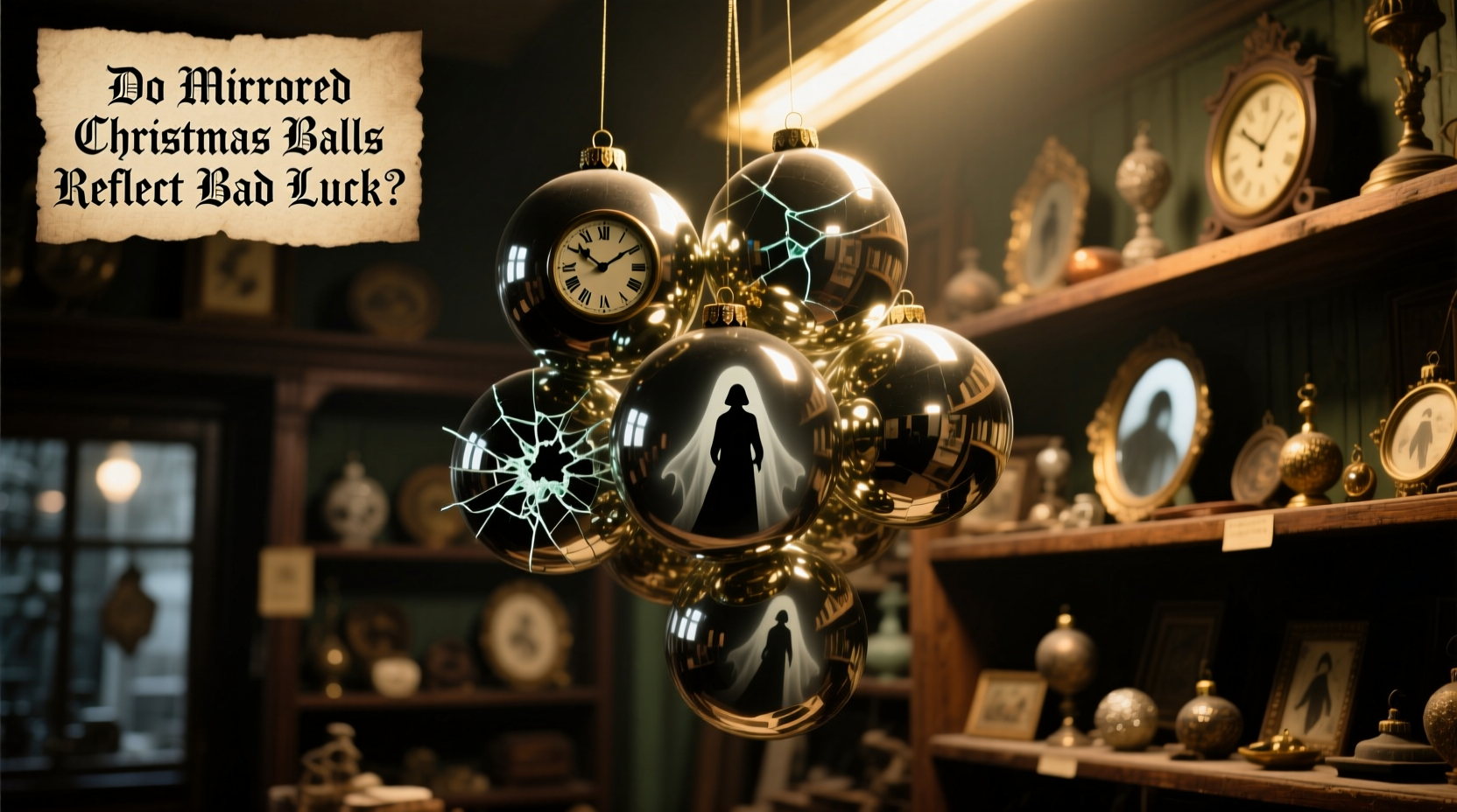 Do Mirrored Christmas Balls Reflect Bad Luck Or Just Old Superstition