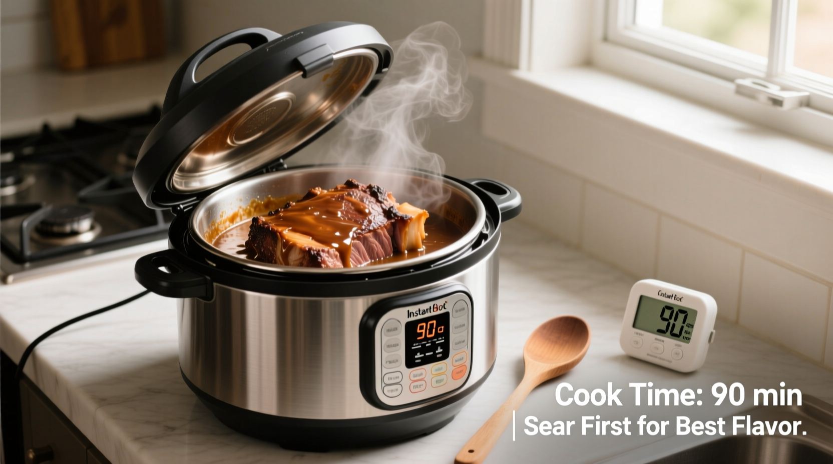how long to cook chuck roast in instant pot