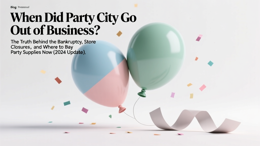 Party City Bankruptcy and Store Closures (2026)