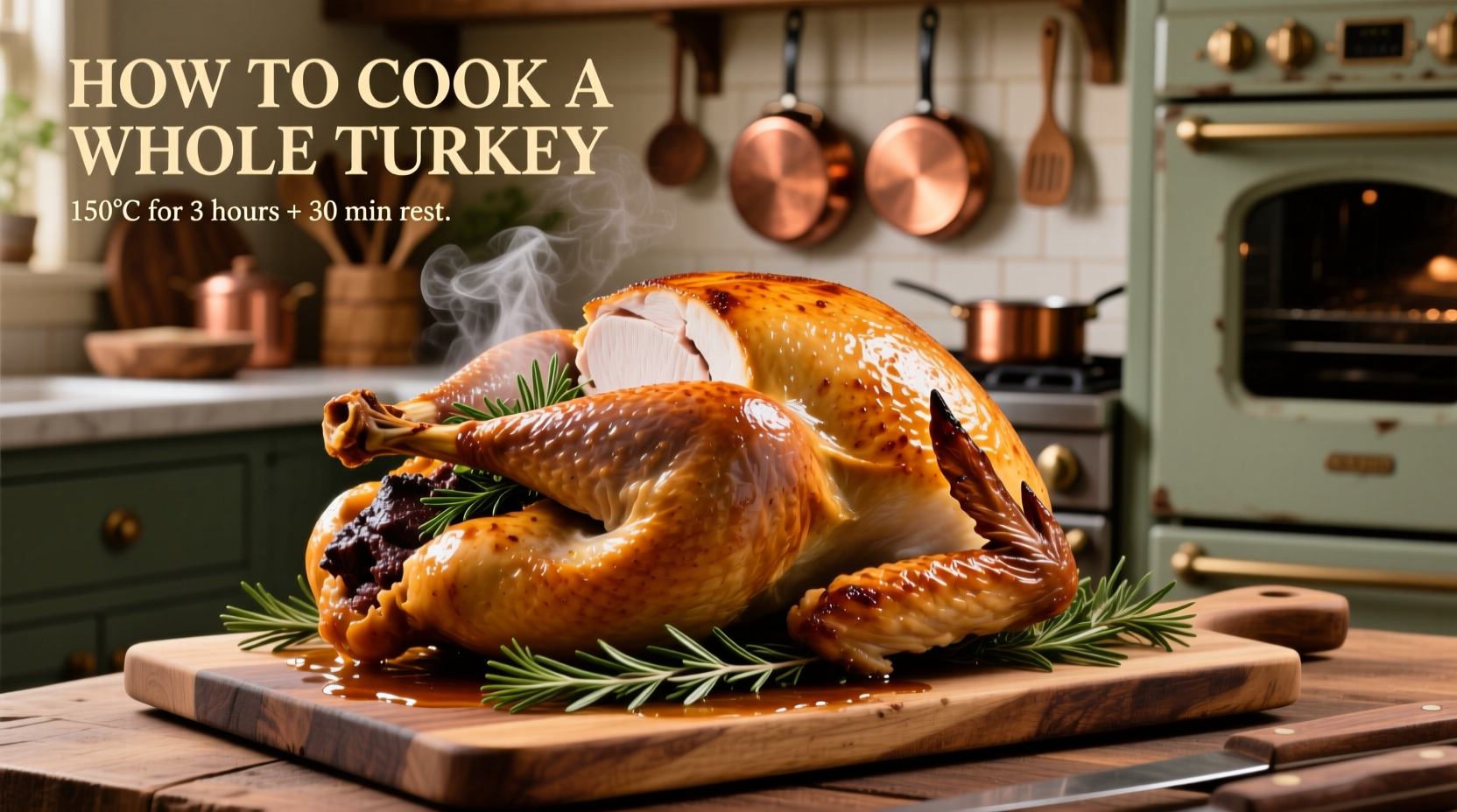 how to cook a whole turkey