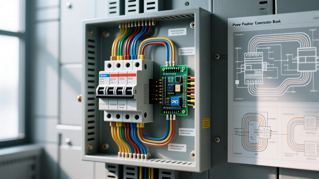 Understanding the Wiring Diagram for a Capacitor in Breaker Panels