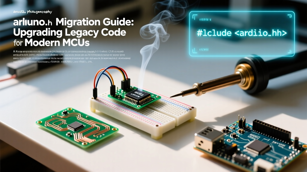 arduino.h Migration Guide: Upgrading Legacy Code for Modern MCUs