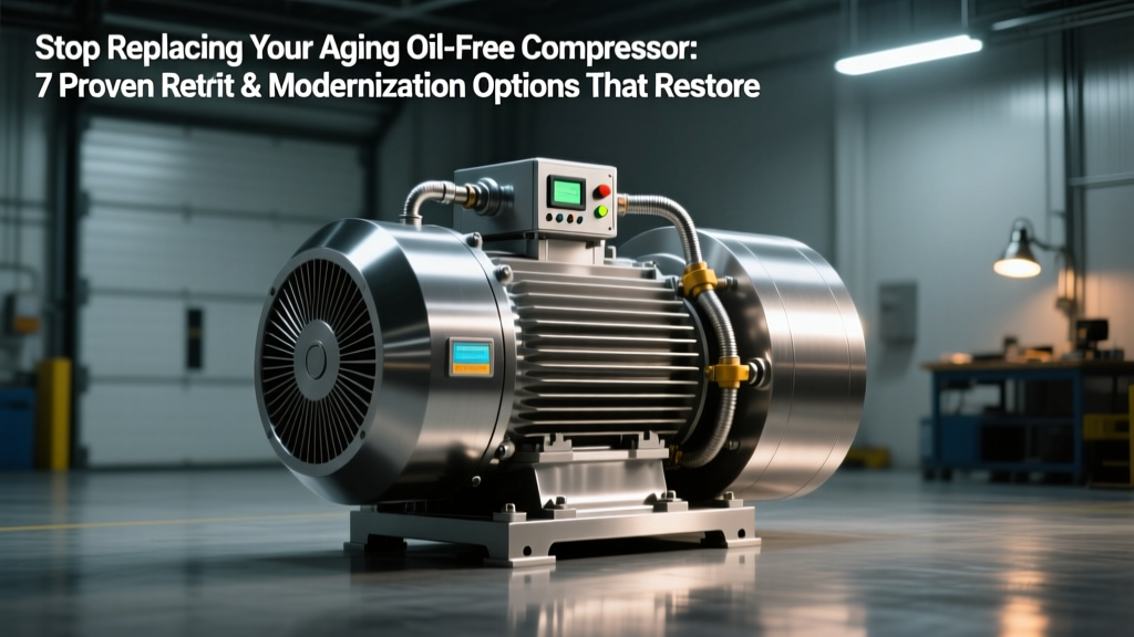 Oil-Free Compressor Retrofit: 7 Options, 92–98% Performance