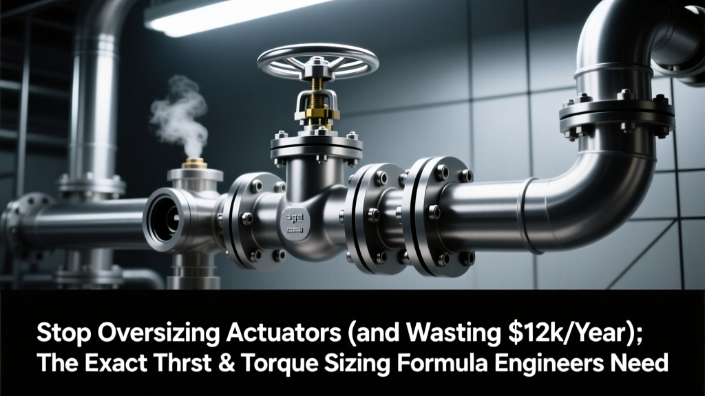 Control Valve Actuator Sizing: Thrust, Torque & Safety