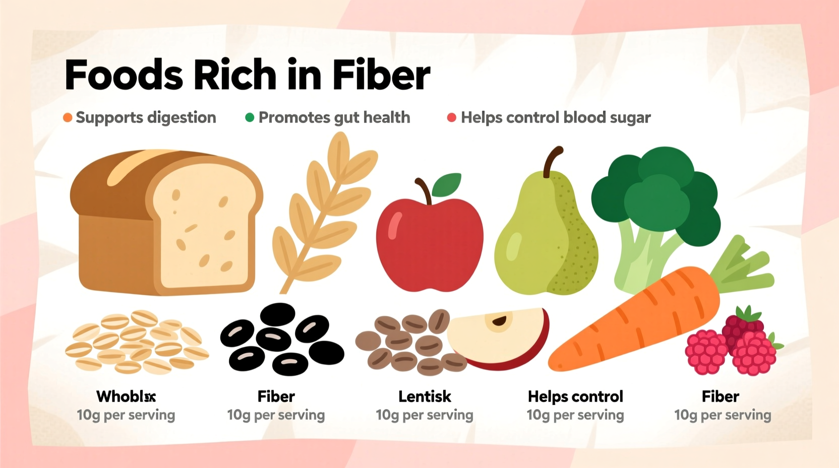Top 20 High-Fiber Foods for Better Digestion & Health