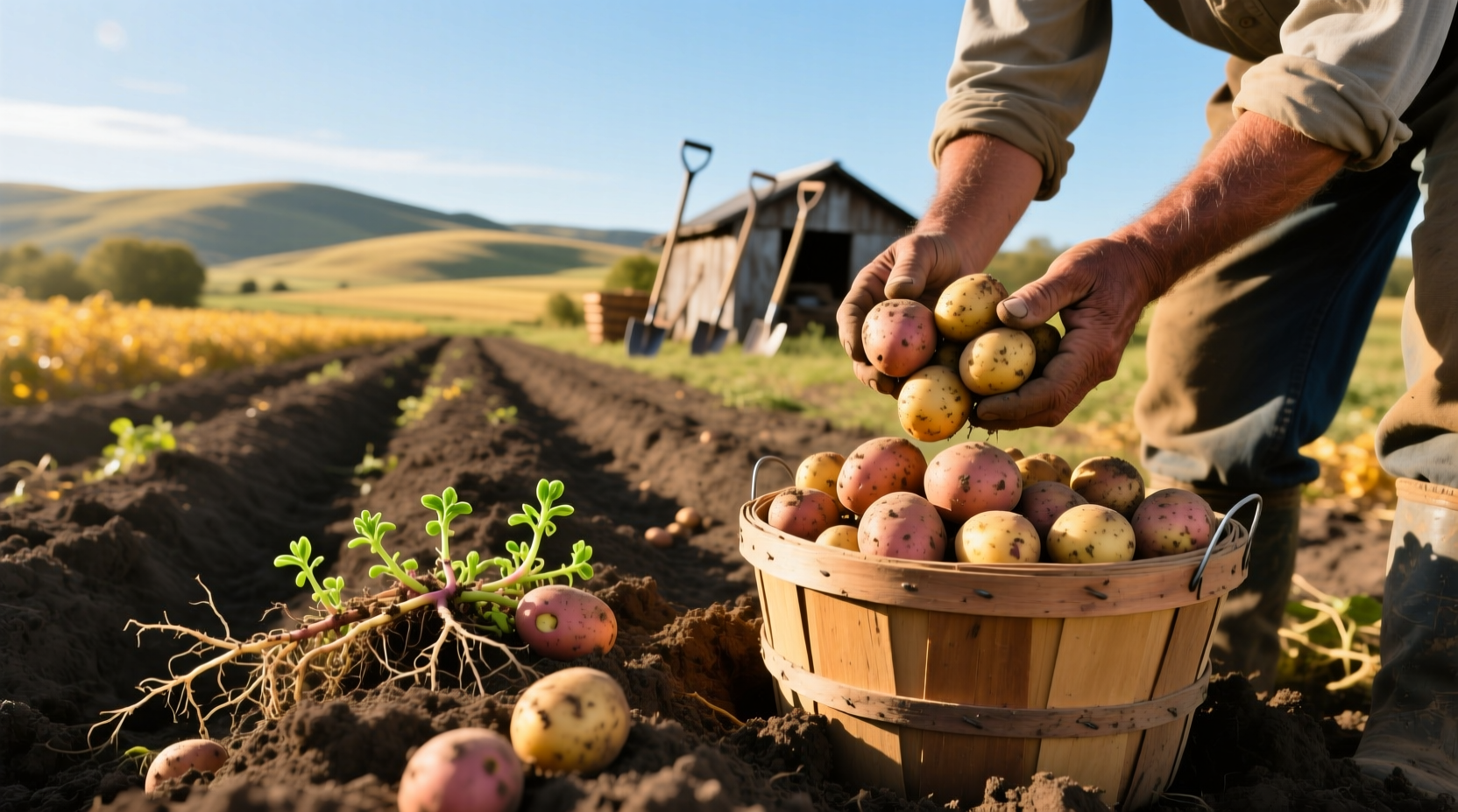 potato harvest time