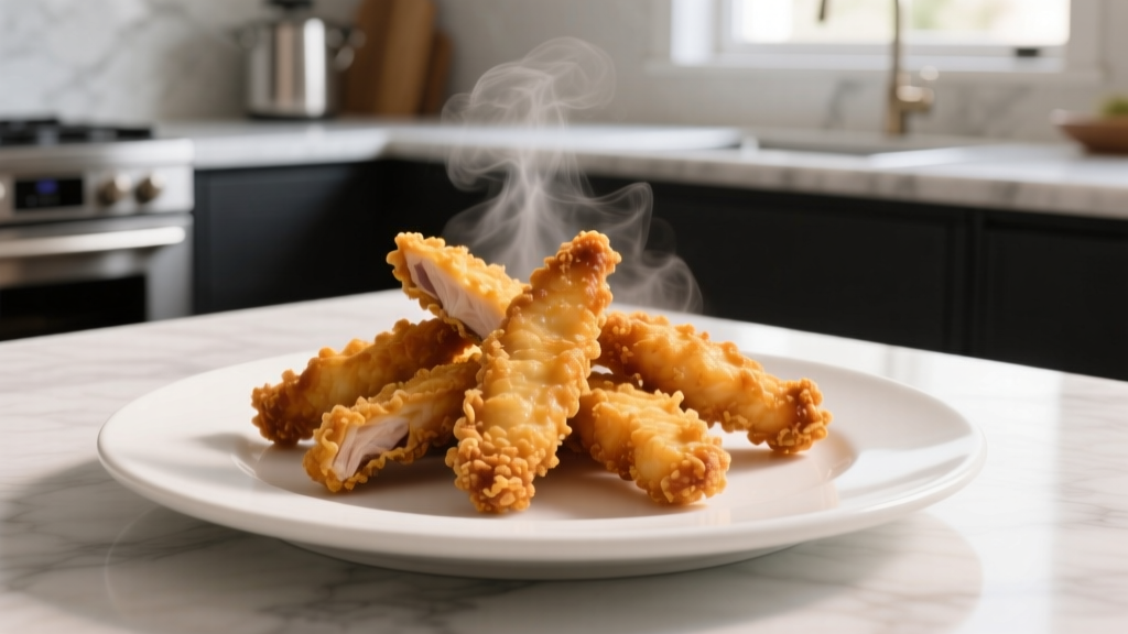 Air Fry Chicken Strips Without Breading (Crispy & Juicy!)