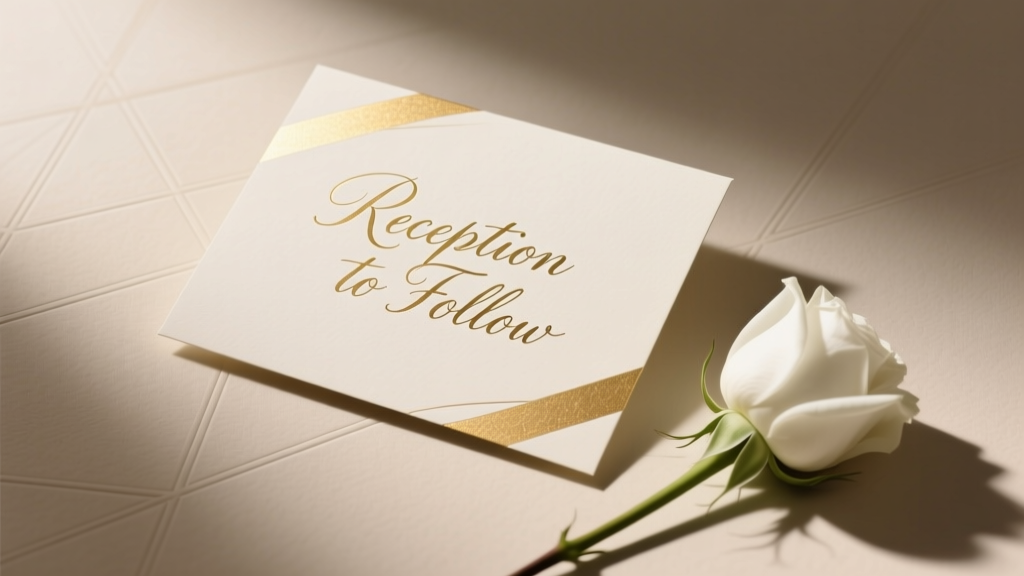 Do You Put Reception to Follow on Invitations?