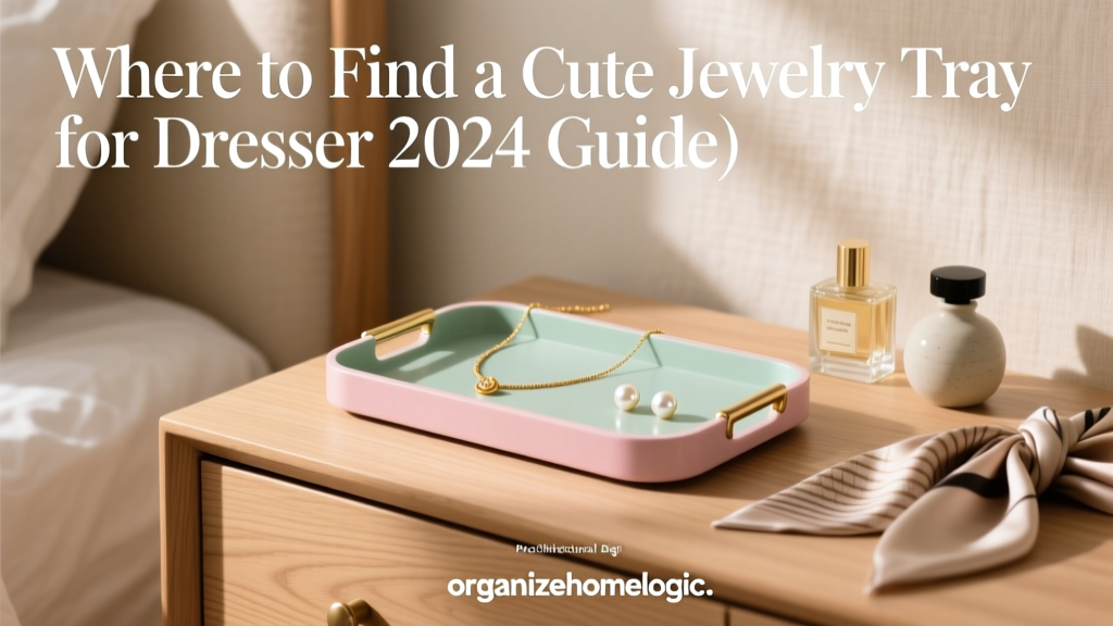 Where to Find a Cute Jewelry Tray for Dresser (2024 Guide)