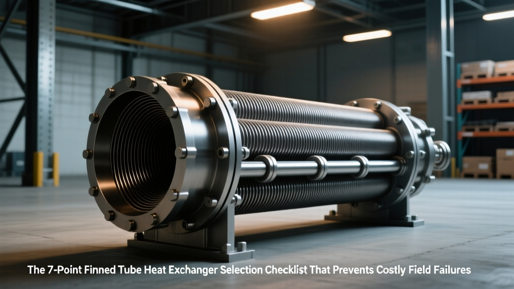 7-Point Finned Tube Heat Exchanger Selection Checklist
