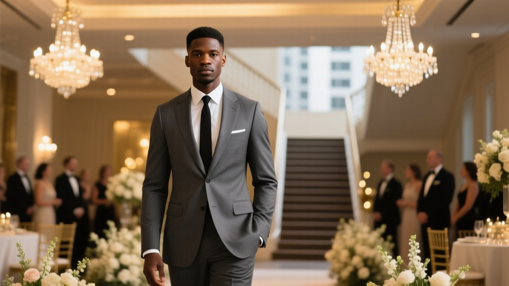 Charcoal Suit for Wedding: Timing, Venue & Formality Rules