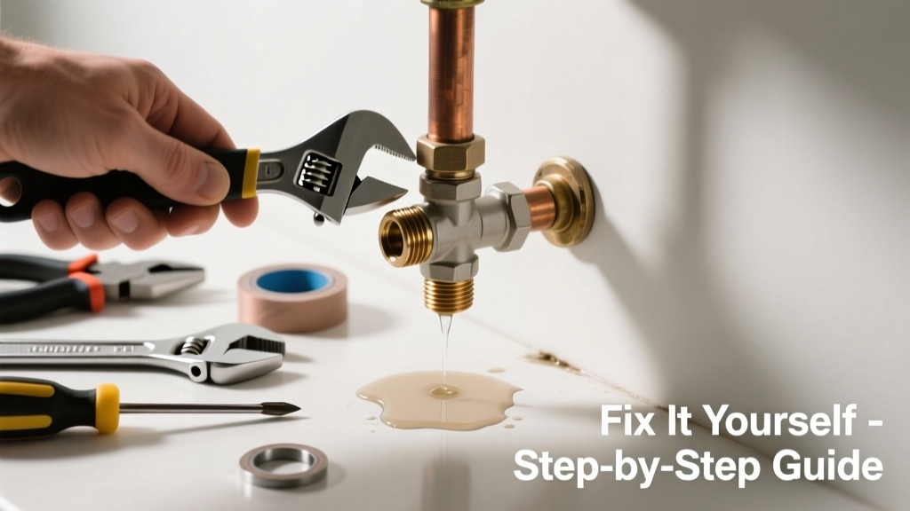 Fix a Leaking Kitchen Angle Stop Valve Yourself