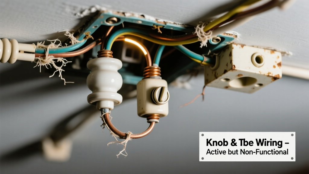 Knob and Tube Wiring Active but Not Working at All