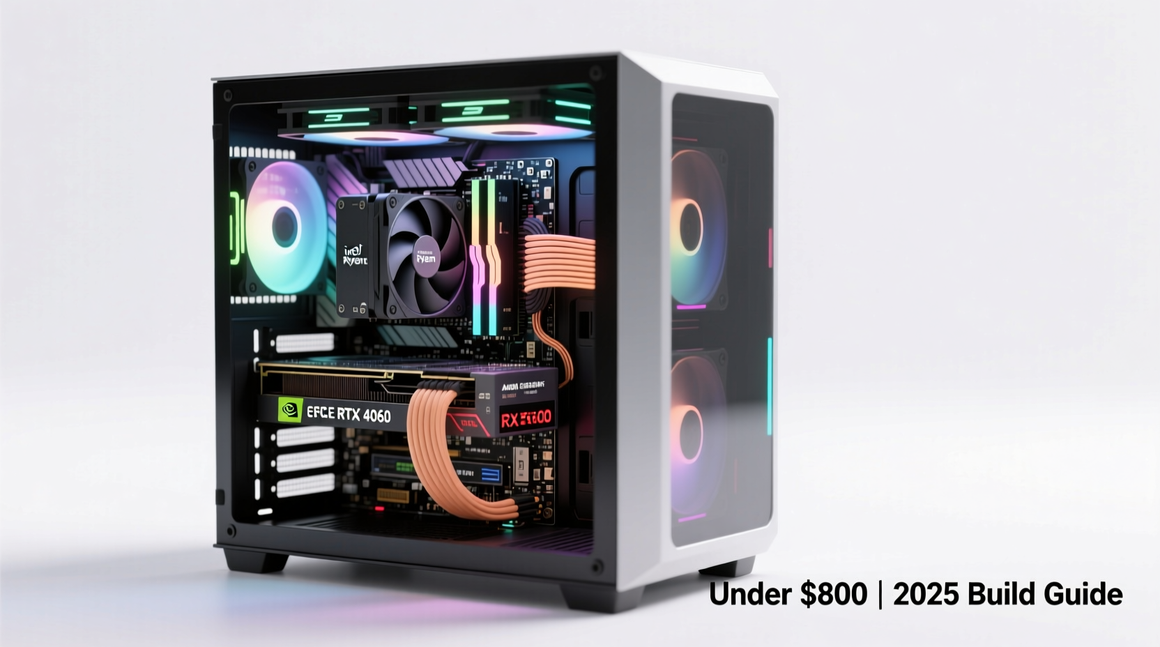 how to build a gaming pc for under 800 in 2025