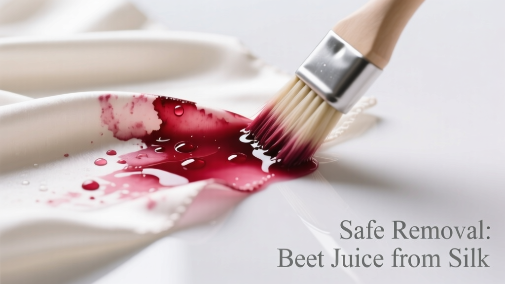 How to Remove Beet Juice from Silk Safely